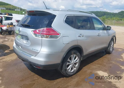 2016 Nissan Rogue Sv z USA, uszkodzony, nr VIN KNMAT2MV4GP614760